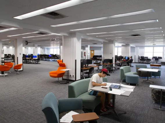 Weaver Science and Engineering Library 2nd floor