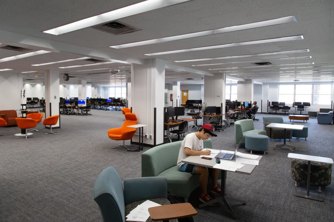 Weaver Science and Engineering Library 2nd floor